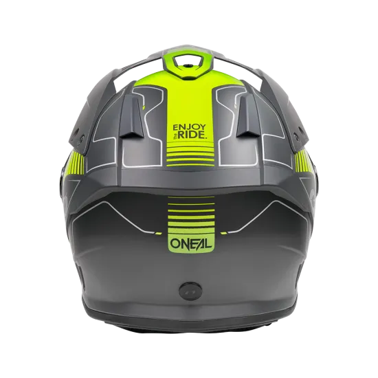 Ендуро каска O’NEAL Sierra RS Echo Black/Neon Yellow V.26 – adventure каска с Pinlock и Bluetooth Ready