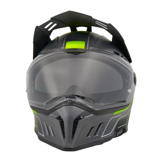 Ендуро каска O’NEAL Sierra RS Echo Black/Neon Yellow V.26 – adventure каска с Pinlock и Bluetooth Ready