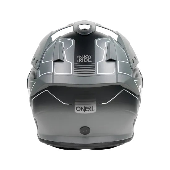 Ендуро каска O’NEAL Sierra RS Echo Black/Gray V.26 – adventure каска с Pinlock и Bluetooth Ready