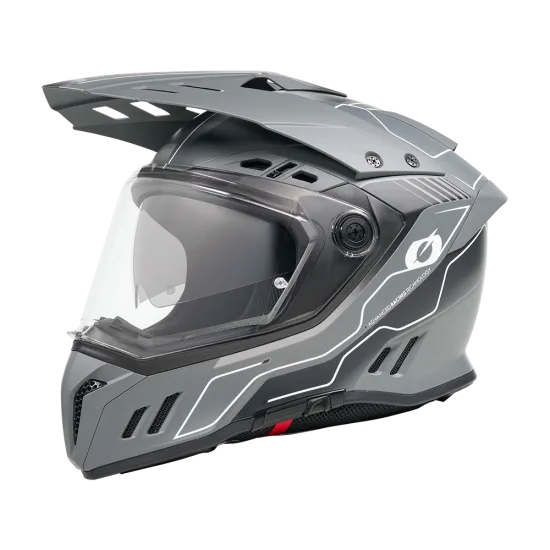 Ендуро каска O’NEAL Sierra RS Echo Black/Gray V.26 – adventure каска с Pinlock и Bluetooth Ready