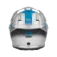 Ендуро каска O’NEAL Sierra RS Echo Gray/Blue V.26 – каска с Pinlock, Bluetooth Ready и ECE 22.06 сертификат