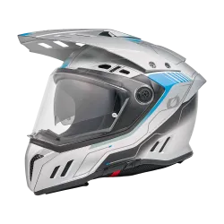 Ендуро каска O'NEAL SIERRA RS ECHO GRAY/BLUE V.26