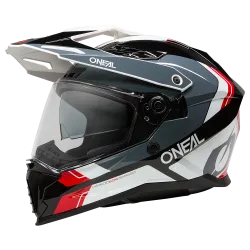 Ендуро каска O'NEAL D-SRS NOMAD BLACK/WHITE/RED V.26