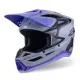 Детска мотокрос каска ALPINESTARS SM3 JETTSON Gray/Purple/Black
