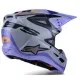 Детска мотокрос каска ALPINESTARS SM3 JETTSON Gray/Purple/Black