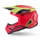 Мотокрос каска Alpinestars SM3 Fray Red/Yellow/Black