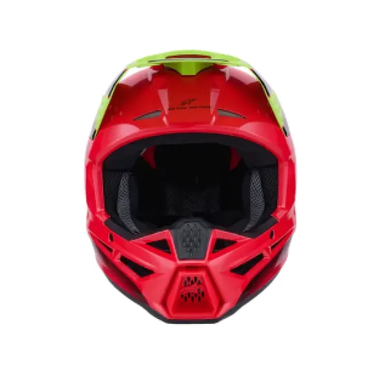 Мотокрос каска Alpinestars SM3 Fray Red/Yellow/Black