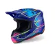 Мотокрос каска ALPINESTARS SM7 CAST Blue/Yellow/Pink