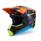 Мотокрос каска Alpinestars SM3 Fray Black/Orange/Yellow