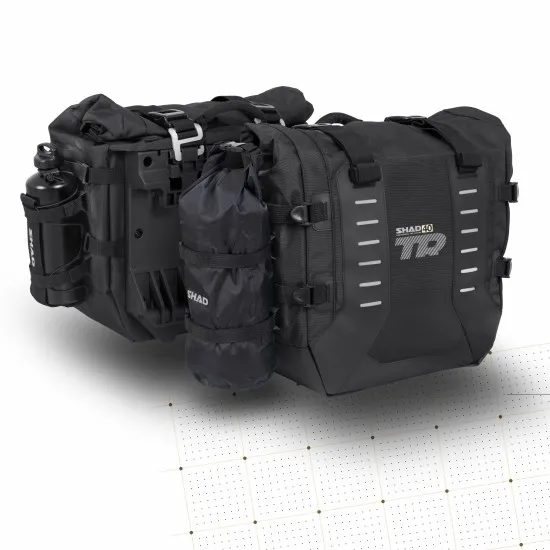 SHAD TERRA TR40 2025 – водоустойчиви мото дисаги с двойна заключваща система Адвенчър мото дисаги SHAD TERRA TR40 2025 – водоустойчиви странични чанти за мотор
