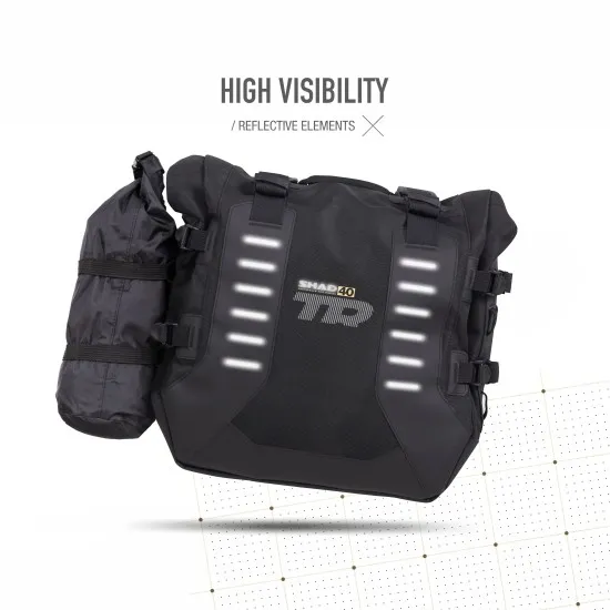 SHAD TERRA TR40 2025 – водоустойчиви мото дисаги с двойна заключваща система Адвенчър мото дисаги SHAD TERRA TR40 2025 – водоустойчиви странични чанти за мотор