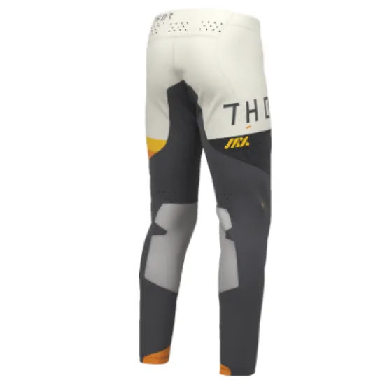 THOR Sportmode League Char/Vint – професионален мотокрос брич Мотокрос брич THOR Sportmode League Char/Vint с In-Motion конструкция и TPU защита