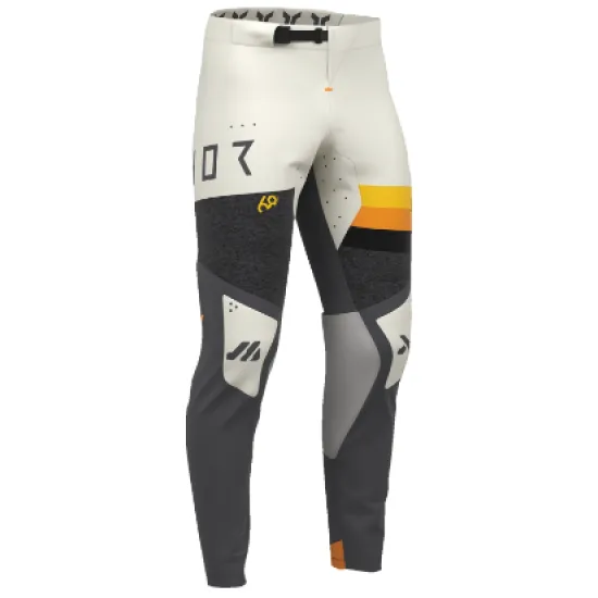 THOR Sportmode League Char/Vint – професионален мотокрос брич Мотокрос брич THOR Sportmode League Char/Vint с In-Motion конструкция и TPU защита