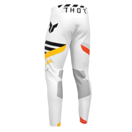 THOR Sportmode Synth White – професионален мотокрос брич Мотокрос брич THOR Sportmode Synth White с 4-посочна еластична конструкция и TPU защита