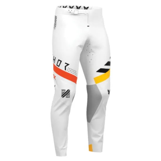 THOR Sportmode Synth White – професионален мотокрос брич Мотокрос брич THOR Sportmode Synth White с 4-посочна еластична конструкция и TPU защита