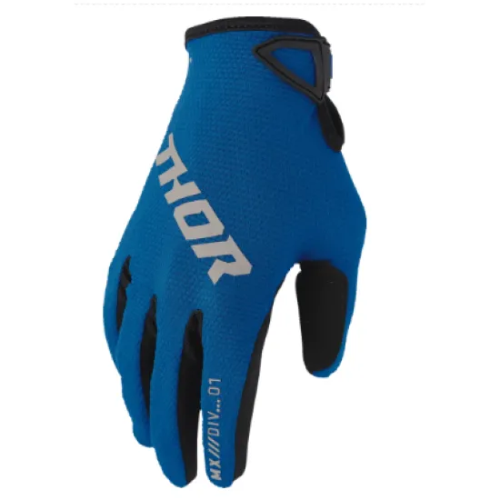 Мотокрос ръкавици Thor Ridemode Static Blue