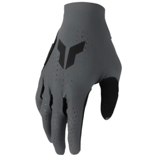 Мотокрос ръкавици THOR Sportmode Vent Iconic Char с Clarino® длан и вентилирани панели