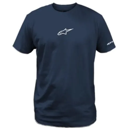 Мото тениска ALPINESTARS CSF Frontal Navy с лого и графичен принт