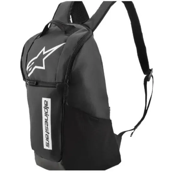 Раница Alpinestars Defcon V3 Black/White с преден джоб и джоб за лаптоп