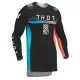Мотокрос джърси THOR SPORTMODE SYNTH BLACK – професионално джърси с еластична конструкция и вентилация