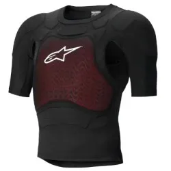 Протекторна тениска ALPINESTARS Short-Sleeve Bionic Plasma LT BLK/WHT