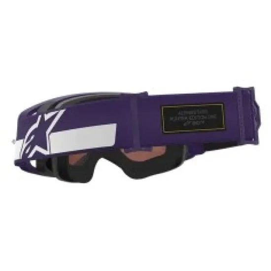 Мотокрос очила Alpinestars Supertech HUNTA-96 XXV Mirror-SIL с Absolute Vision плака и Super-Lock система