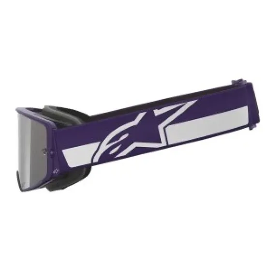 Мотокрос очила Alpinestars Supertech HUNTA-96 XXV Mirror-SIL с Absolute Vision плака и Super-Lock система