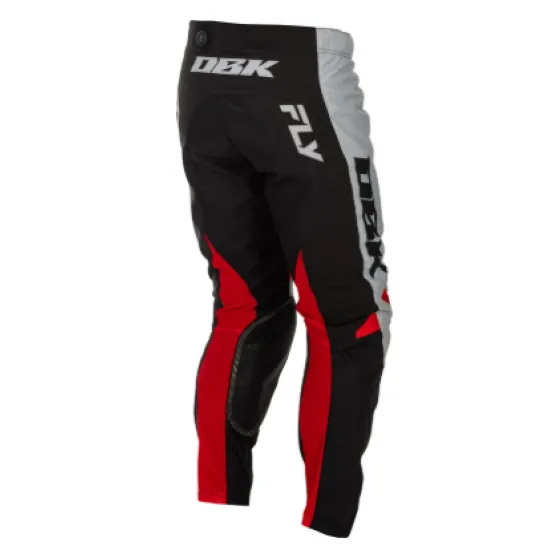 Мотокрос брич FLY RACING Kinetic DBK - Grey/Black/Red