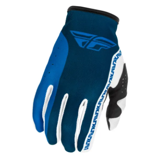Детски мотокрос ръкавици FLY RACING Lite White/Blue