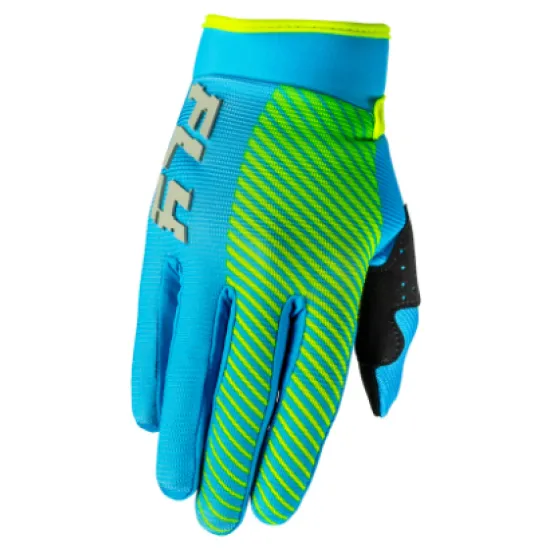 Детски мотокрос ръкавици FLY RACING F-16 Blue/Hi-Vis
