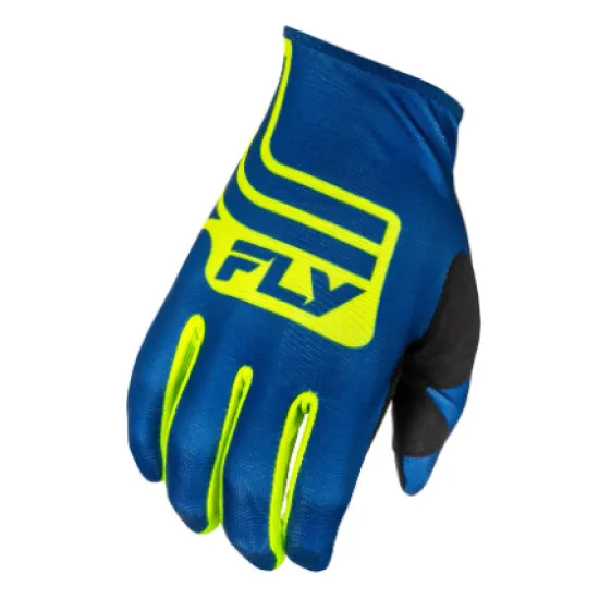 Мотокрос ръкавици FLY RACING Lite L.E. Lancer Navy/Hi-Vis