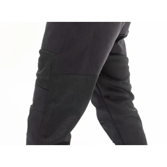 Мото дънки JOHN DOE Aero Mesh Black Long – перфорирани летни мото дънки Hydra Motto