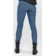 Дамски мото дънки JOHN DOE Ruby Light Blue
