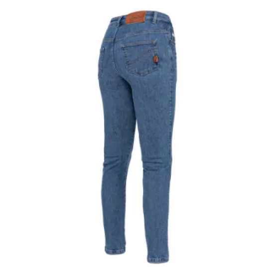 Дамски мото дънки JOHN DOE Ruby Light Blue