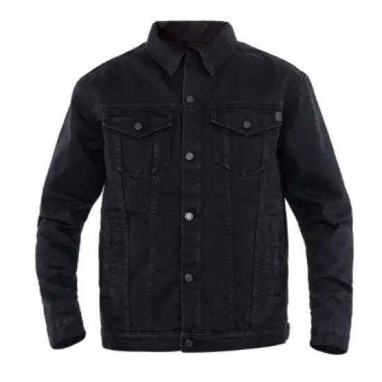 Текстилно яке John Doe Maverick Raw Black – XTM Denim мото яке с протектори и винтидж визия
