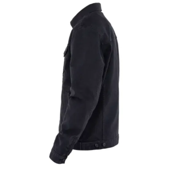Текстилно яке John Doe Maverick Raw Black – XTM Denim мото яке с протектори и винтидж визия