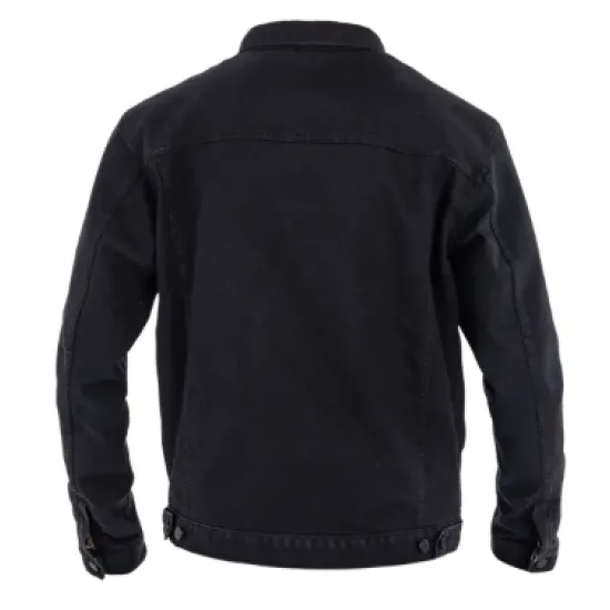 Текстилно яке John Doe Maverick Raw Black – XTM Denim мото яке с протектори и винтидж визия