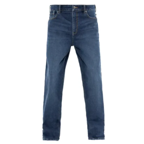 Мото дънки JOHN DOE Chester Loose Indigo Blue Long – свободна кройка с XTM защита Hydra Motto