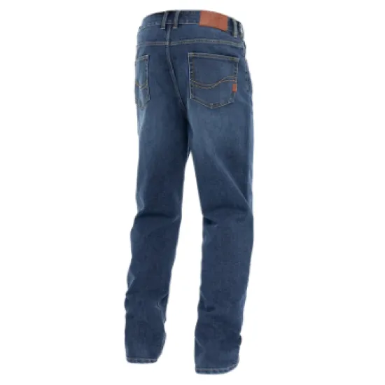 Мото дънки JOHN DOE Chester Loose Indigo Blue Long – свободна кройка с XTM защита Hydra Motto