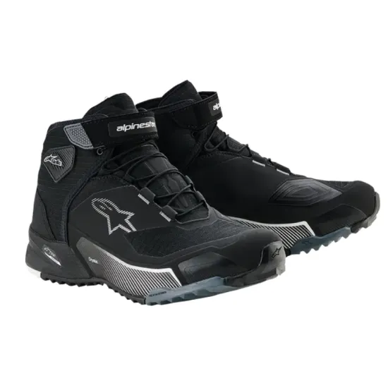 Дамски боти ALPINESTARS Stella CR-X DS BLACK/GRAY/WHITE – водоустойчиви мото обувки Hydra Motto