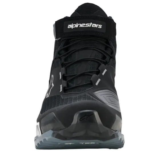 Дамски боти ALPINESTARS Stella CR-X DS BLACK/GRAY/WHITE – водоустойчиви мото обувки Hydra Motto
