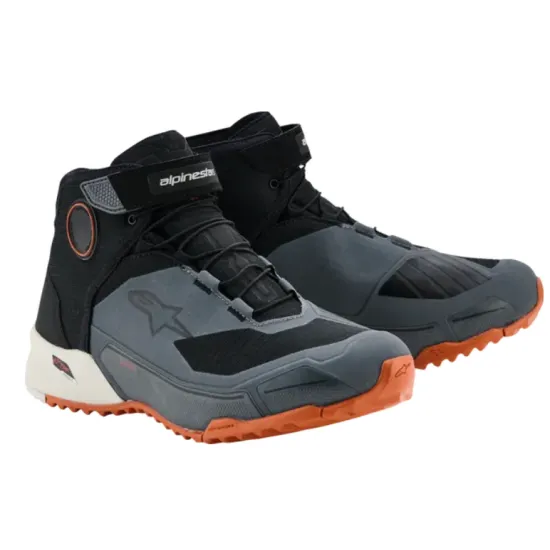 Мото боти ALPINESTARS CR-X Drystar® BLACK/GRAY/RUST – водоустойчиви обувки Hydra Motto