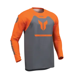 Мотокрос джърси THOR RIDEMODE MENACE ORANGE/CHAR