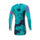 Дамско мотокрос джърси THOR LAUNCHMODE Bleach White/Aqua