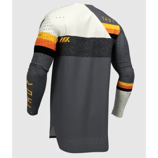 Мотокрос джърси THOR SPORTMODE LEAGUE CHAR/WHT – мото екипировка Hydra Motto