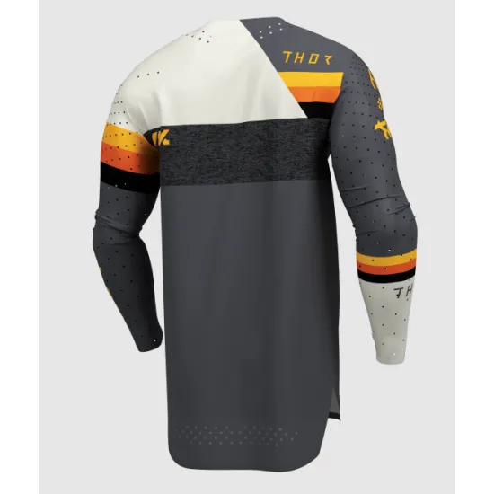 Мотокрос джърси THOR SPORTMODE LEAGUE CHAR/WHT – мото екипировка Hydra Motto