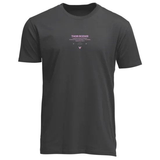 Мото тениска THOR SIGNATURE COAL – графитена тениска Hydra Motto
