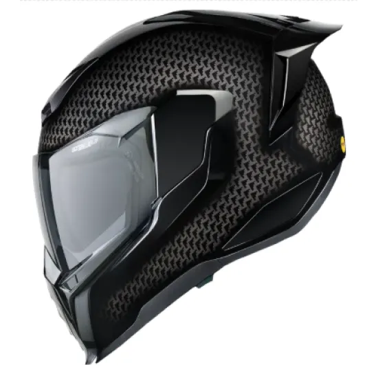 ICON Ultraflite Carbon MIPS каска – карбонова мото каска с вътрешен визьор
