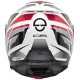 Каска SCHUBERTH C5 ZENITH RED с ECE 22.06 и SC2 комуникационна подготовка