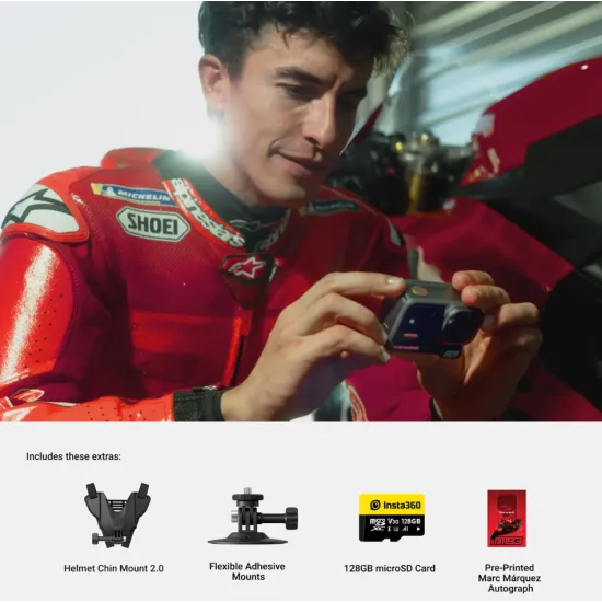 Екшън камера Insta360 Ace Pro 2 Dual Battery MM93 Edition